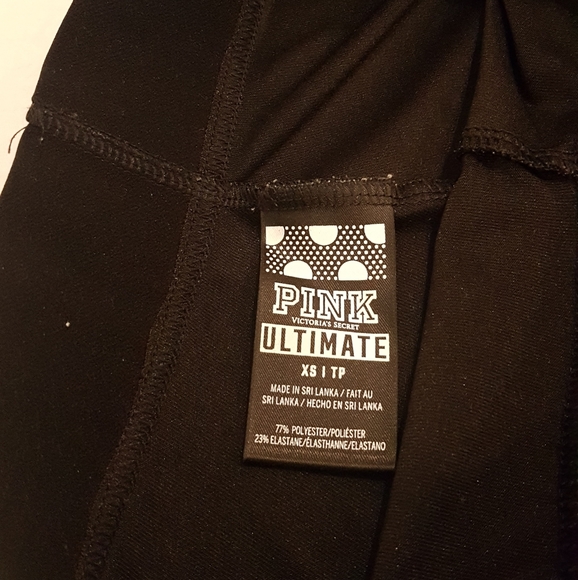 PINK Victoria's Secret Black Biker Shorts - Picture 5 of 5